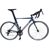 Picture of Shard Falcon Alloy Road Bike Racing Bicycle, 700C, 54 Size, Metallic Blue
