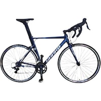 Picture of Shard Falcon Alloy Road Bike Racing Bicycle, 700C, 56 Size, Metallic Blue