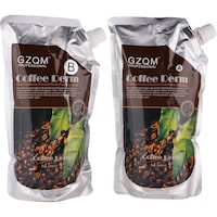 Picture of GZQM Professional Coffee Nourishing Perm Cream, 1L - Set of 2