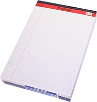 Picture of Sinarline A4 Writing Pad, 40 Sheets, 10Pcs, White
