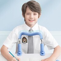 Picture of Adjustable Height Sitting Posture Corrector, Blue