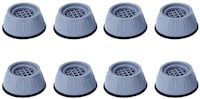 Threesome Anti Vibration Pads With Suction Cup Feet - Pack of 8