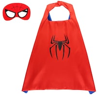 JJO Spiderman Halloween Costume for Kids, Red