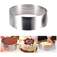 Picture of Oban Multi-Layer Cake Slicer, 6-8inch, Silver