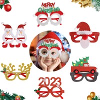 Picture of Mumoo Bear Christmas Glitter Glasses - Pack of 6