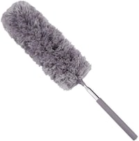 Picture of Jjone Microfiber Extra Long Dust Brush With Extension Pole, Grey