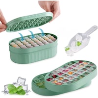 Picture of Silicone Ice Cube Moulds Trays, Green