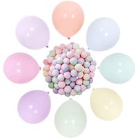 Picture of Aminery Pastel Latex Balloons, 200 Pieces