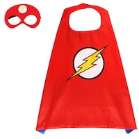 Picture of JJO Halloween Costume With Cape & Mask for Kids, Red