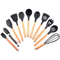 Picture of TaemBuy Silicone Non-stick Cooking Utensils Set, 11 Pieces