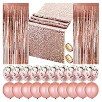 Picture of Coolbaby Balloon Backdrop Decoration Set, Rose Gold - Set of 25