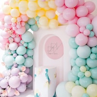 Picture of Jjone Candy Colored Balloons Party - Pack of 100