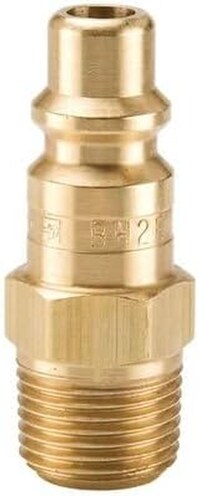 Brass Quick Coupling, Hose, Es9T, 3/8inch - Pack of 10