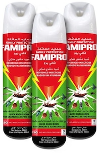 Famipro Insect Killer, Green, 3X400ml - Set of 3