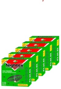 Picture of Nightox Mosquito Coil, Green, 50 Pcs - Box of 5