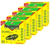 Picture of Nightox Mosquito Coil, Yellow, 50Pcs - Box of 5