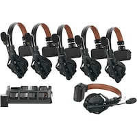 Hollyland 6-Person Wireless Intercom Headset System, 1100ft