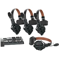 Hollyland 4-Person Wireless Intercom Headset System, 1100ft