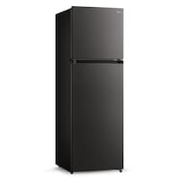 Picture of Midea Top Mount Double Door Refrigerator, 390L, Dark Silver