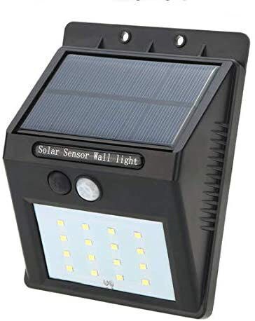 Lamp Solar Power Motion Sensor Wall Light Pir