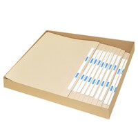 Picture of FIS Flat File With Plastic Fastener, 320g, Pack of 20
