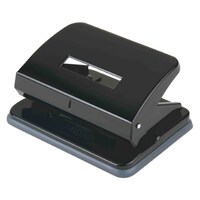 Picture of FIS 2 Hole Medium Paper Punch, Black, Pack of 96