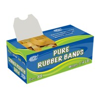 Picture of FIS Pure Rubber Band, Brown - 88mm, Pack of 60