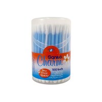 Picture of Sanita Charm Cotton Buds, 100 buds, Carton Of 48 Packs