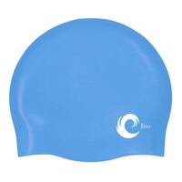 Picture of N.U.W.A Solid Silicone Swim Cap, Comfortable Fit Swim Caps Swimming Cap for Men Women Adults Youths, Ergonomic Design