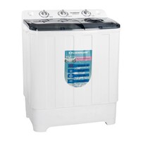 Picture of Olsenmark Twin Tub Semi Automatic Washing Machine, OMWSM5504, 8Kg, White