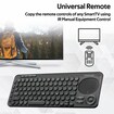 Promate Bluetooth v5.0 Keyboard with Touchpad Mouse and IR TV Controller Online Shopping