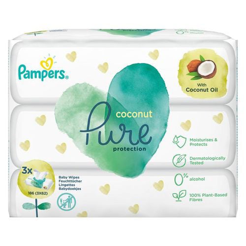 PAMPERS Wipes Pure Coconut