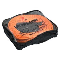 Picture of Enzo Cool Tow Rope with Hoops, Orange, 4-Ton, 5c x5m