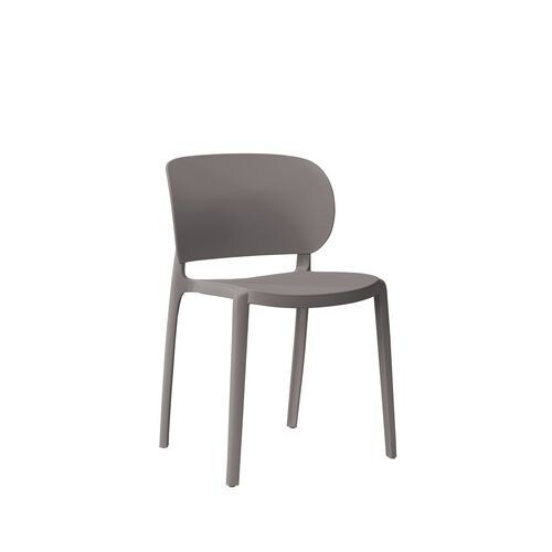 Daamudi Mono Modern Nordic Stackable Chair, Carton of 4 Pcs