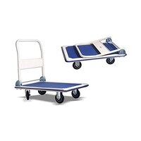 Picture of Hydrolic Trolley Cart, T150, White & Blue