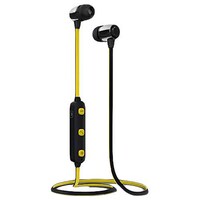 Picture of Vizio Wireless Magnetic Earphones, Black & Yellow