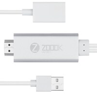 Picture of Zoook iPhone(F) To HDmi Adapter Dongle, Silver