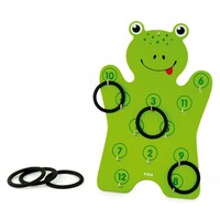 Picture of Viga Toy Cute Frog Ring Toss Game