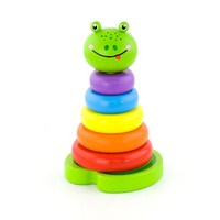 Picture of Viga Toys Wooden Frog Stacker