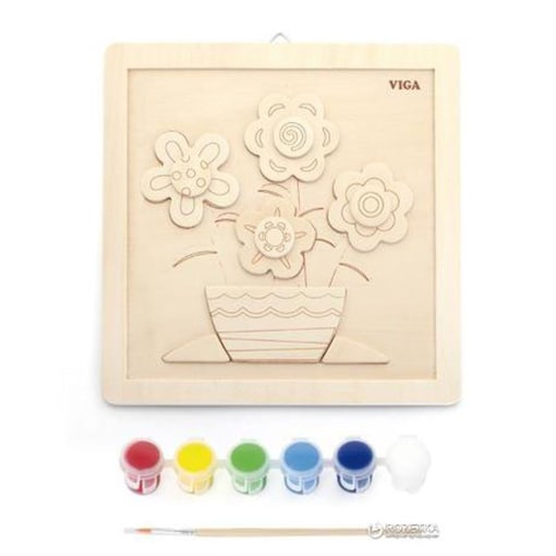 Viga Toys Do It Yourself Flowers Set For Creativity Online Shopping
