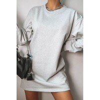 Picture of Grey Marl Sweater Dress - Carton of 100 Pieces