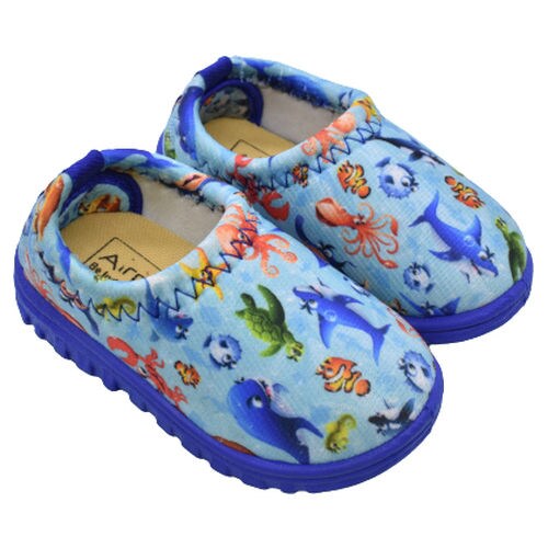 Airpark Whistle Shoes for Kids, Age 6 M to 2 Yrs, Blue