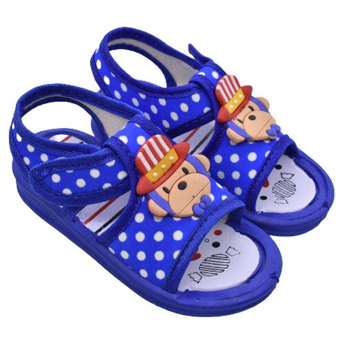 Airpark Whistle Sandal for Kids, Age 6 M to 2 Yrs, Blue