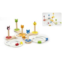 Picture of Viga Toys Wooden Ring Toss - Animals