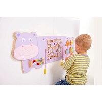 Picture of Viga Toys Wooden Wall Toy - Hippo