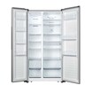 Hisense Double Door Refrigerator, RS670N4ASU, 670ltr, Silver Online Shopping