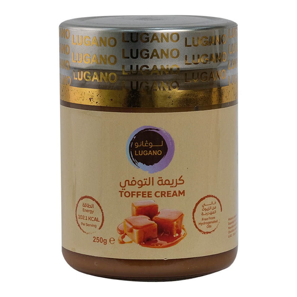 Lugano Toffee Cream Jar, 250g
