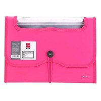 Picture of Deli Expanding File, W38128, Pink