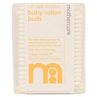 Picture of Mothercare Cotton Buds, 200pcs Pack