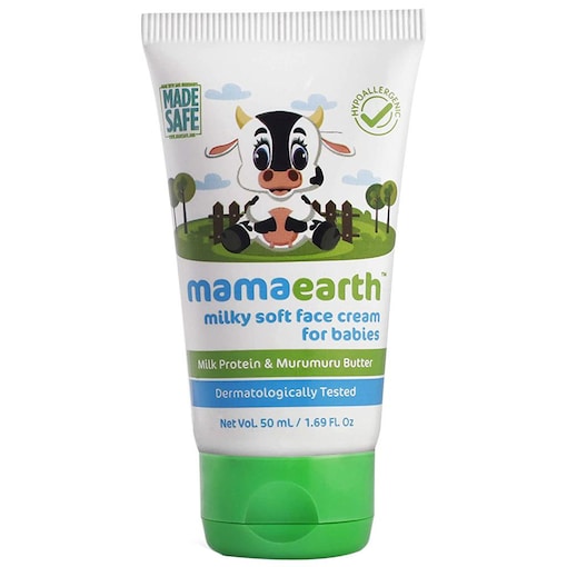 Mamaearth Milky Soft Lavender Natural Baby Face Cream, 60 ml Online Shopping